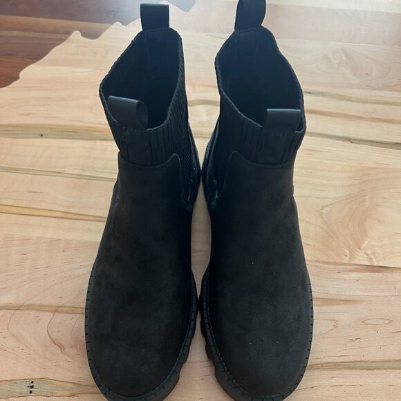 Bull Boxer Chelsea Boot - Black Faux Leather - Womens Size 6 - NEW - Picture 12 of 13